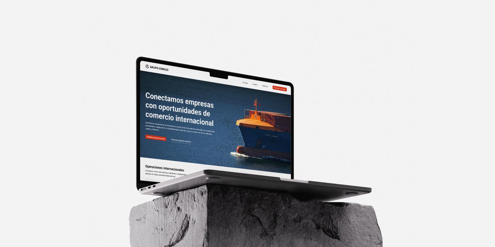 Sitio web de Grupo ESBEGO