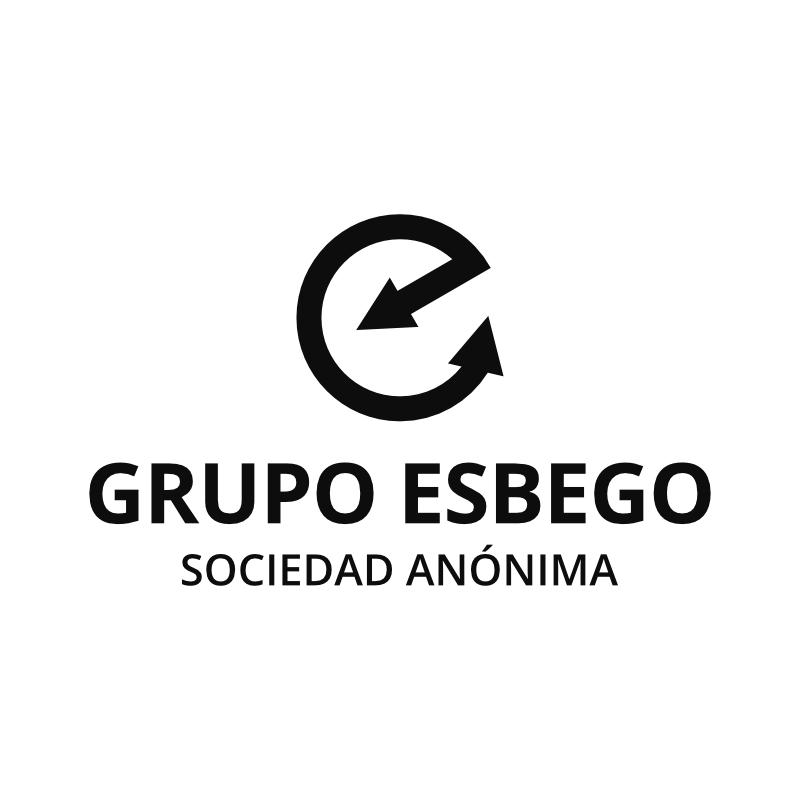 Isologotipo apilado de Grupo ESBEGO